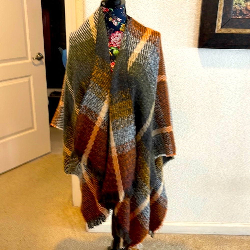 Rust color cape